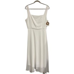 White large NEW sleeveless dress